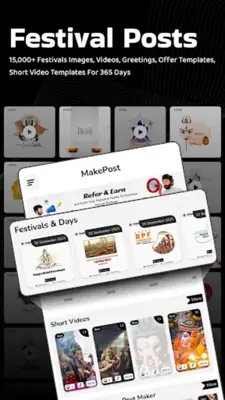 MakePost - Festival Post Maker android App screenshot 7